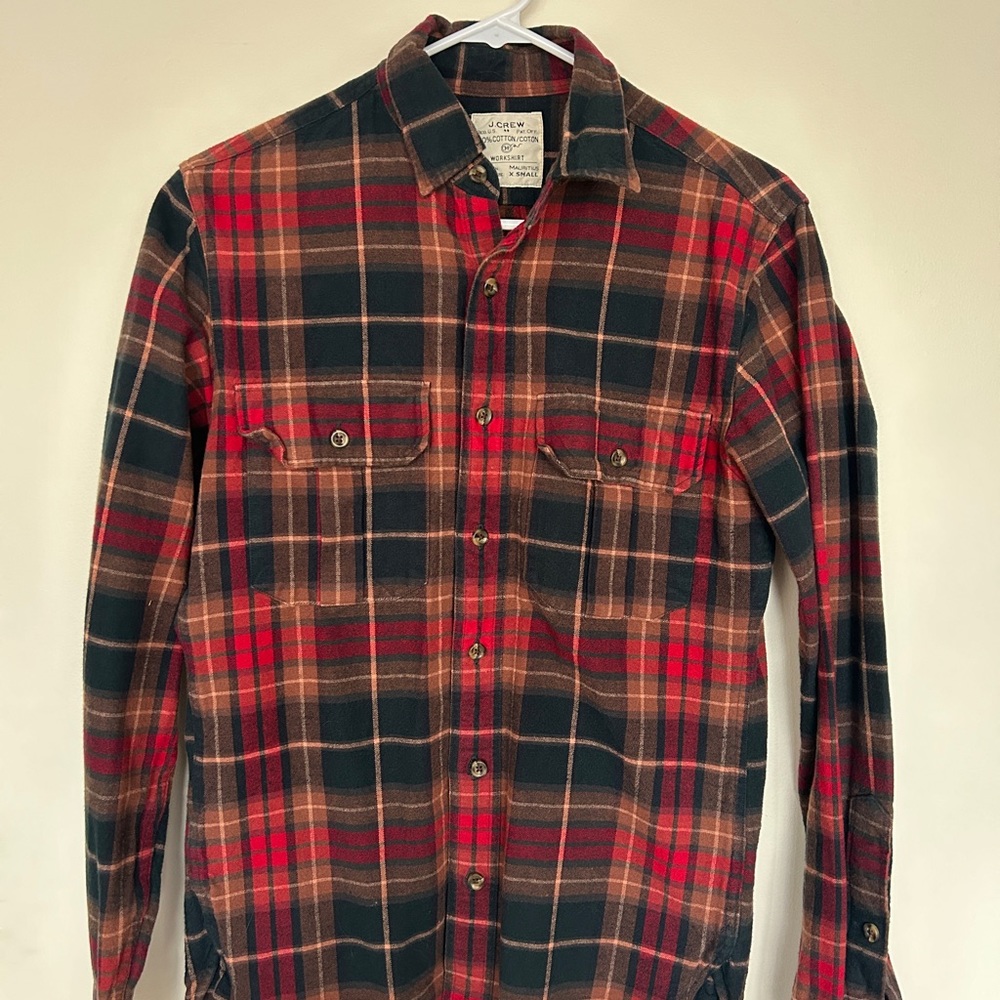 J. Crew Flannel Workshirt